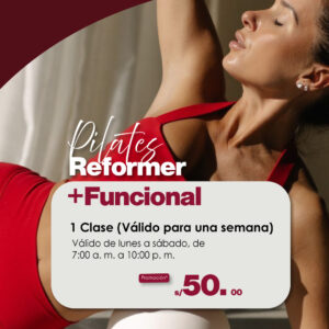 Pilates Reformer + Funcional Personalizado (1 Sesión)