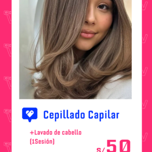 Lavado Capilar + Cepillado | Cyber WOW